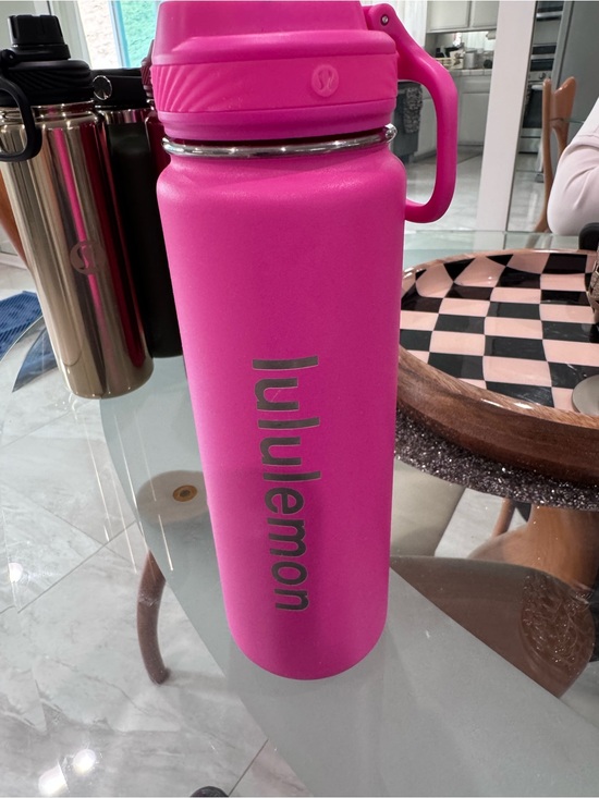 lululemon athletica Other - Lululemon Back to Life Sport Bottle 24oz Straw Lid
*pink flare